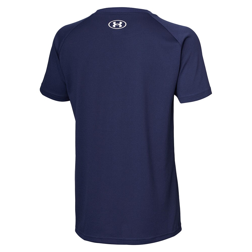 アンダーアーマー（UNDER ARMOUR）（キッズ）バスケットボールウェア ジュニア テック ロゴ ショートスリーブ Tシャツ 6001286 410