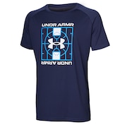 (キッズ)バスケットボールウェア ジュニア テック ロゴ ショートスリーブ Tシャツ 6001286 410