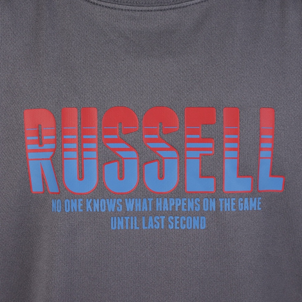 ラッセル（RUSSELL）（キッズ）バスケットボールウェア ジュニア ARCHIVE COLOR 半袖Tシャツ RBBJ25S012 C.GRY
