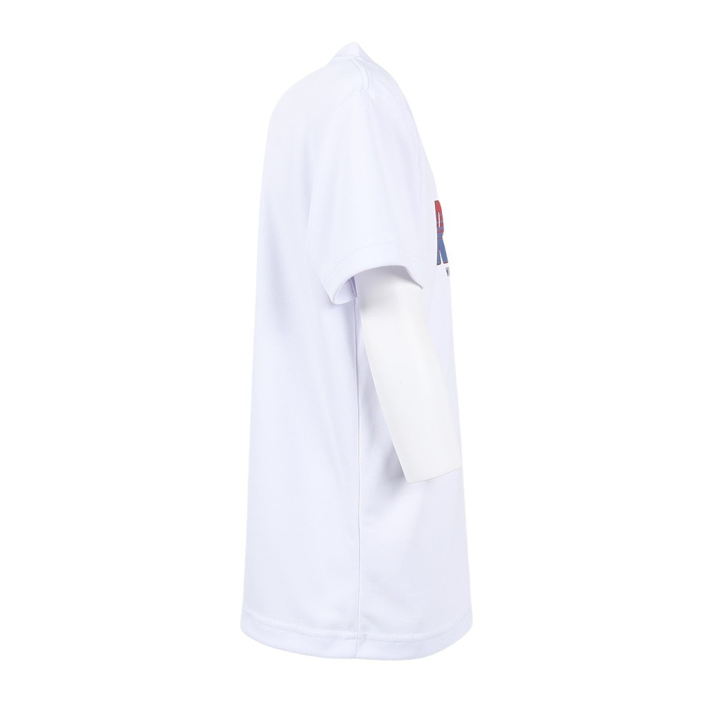 ラッセル（RUSSELL）（キッズ）バスケットボールウェア ジュニア 半袖 ARCHIVE COLOR Tシャツ RBBJ25S012 WHT