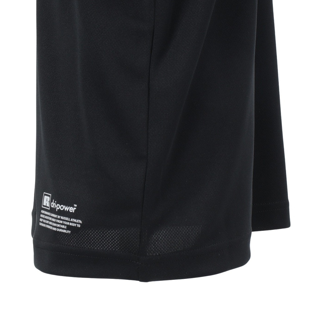 ラッセル（RUSSELL）（キッズ）ジュニア バスケットボールウェア 半袖 EAGLE Tシャツ RBBJ25S013 BLK