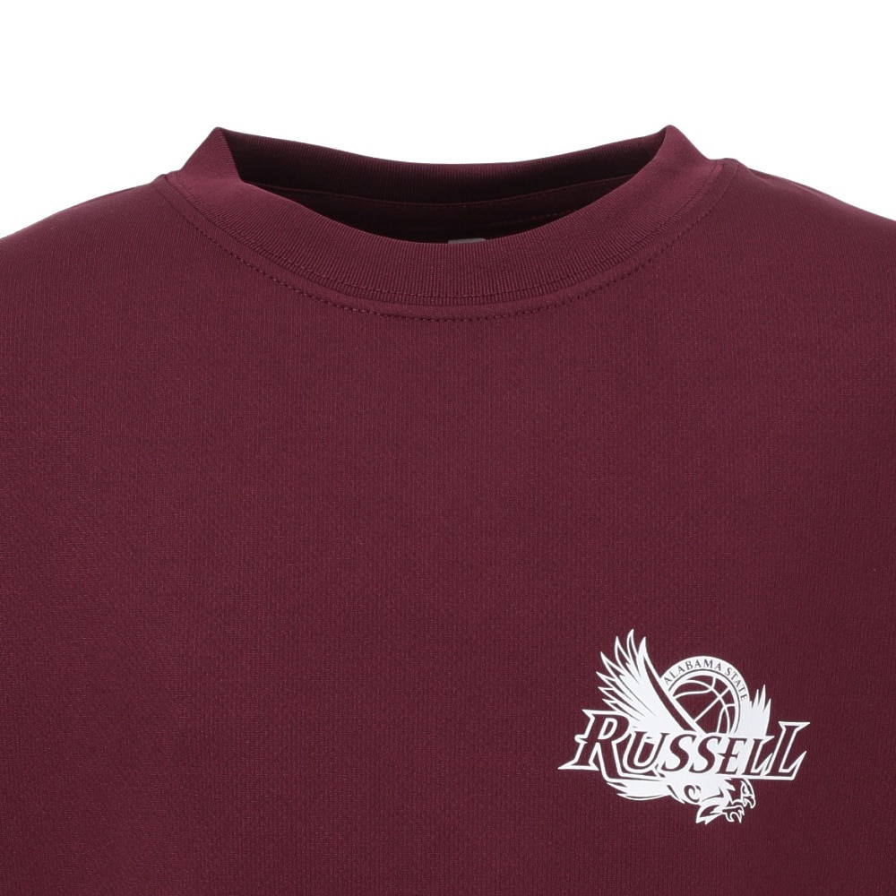 ラッセル（RUSSELL）（キッズ）ジュニア バスケットボールウェア 半袖 EAGLE Tシャツ RBBJ25S013 WIN