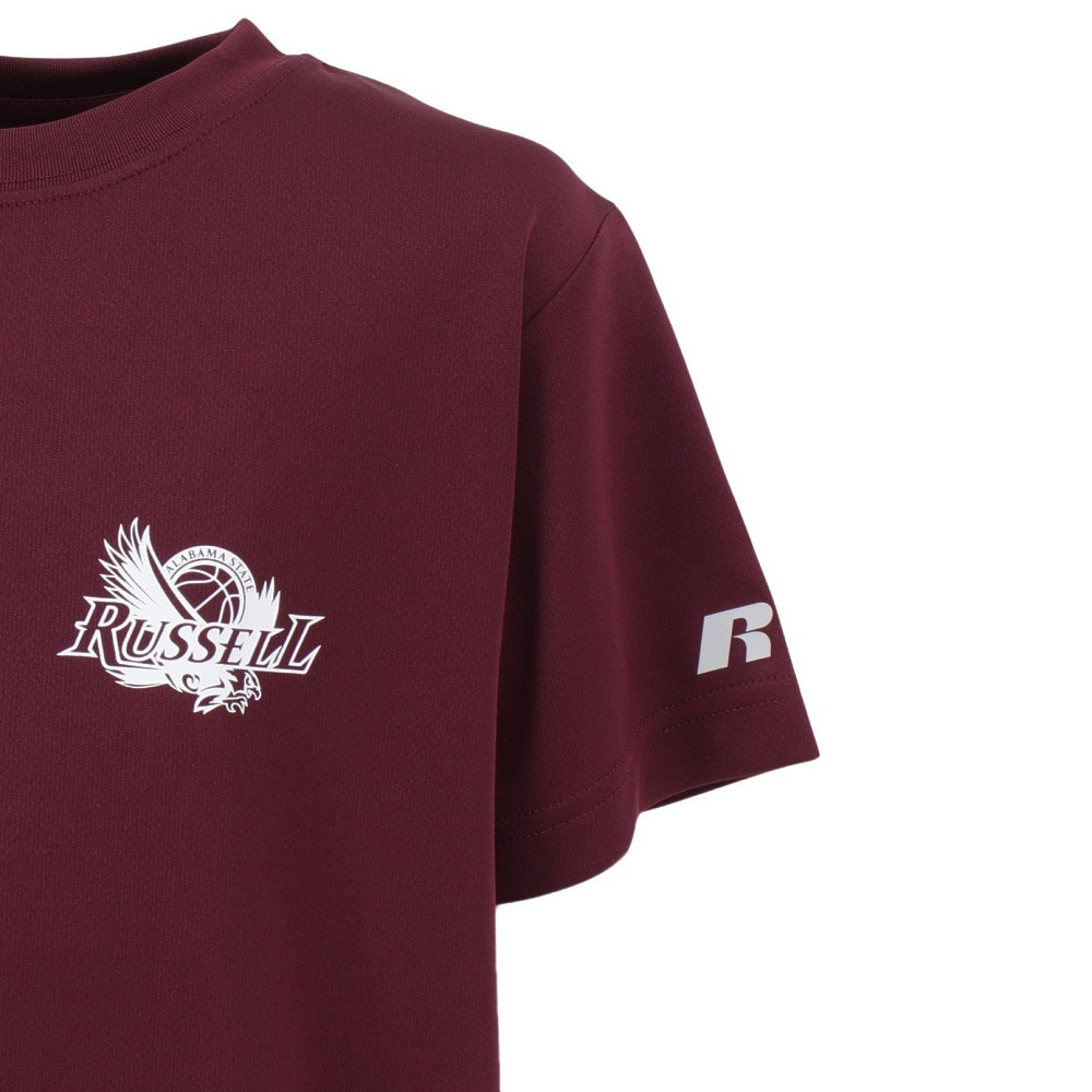 ラッセル（RUSSELL）（キッズ）ジュニア バスケットボールウェア 半袖 EAGLE Tシャツ RBBJ25S013 WIN