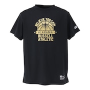 (キッズ)ジュニア バスケットボールウェア 半袖 FOIL プリント Tシャツ RBBJ25S015 BLK
