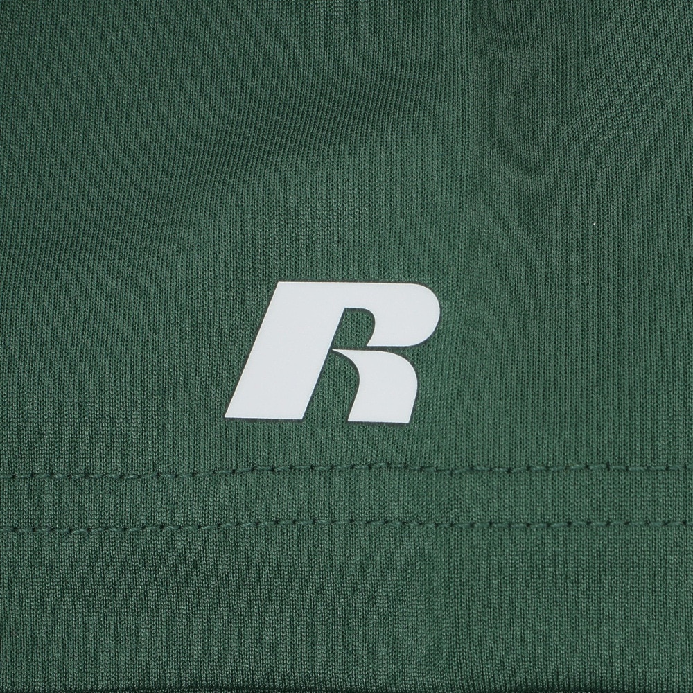 ラッセル（RUSSELL）（キッズ）ジュニア バスケットボールウェア 半袖 FOIL PRINT Tシャツ RBBJ25S015 GRN