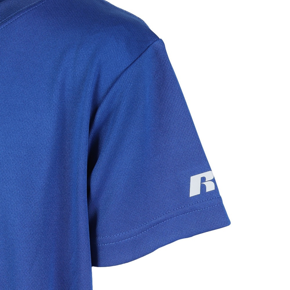 ラッセル（RUSSELL）（キッズ）バスケットボールウェア ジュニア LION 半袖Tシャツ RBBJ25S016 BLU