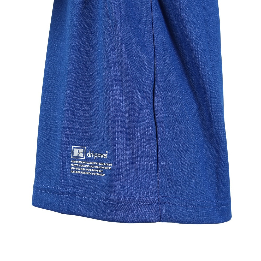ラッセル（RUSSELL）（キッズ）バスケットボールウェア ジュニア LION 半袖Tシャツ RBBJ25S016 BLU