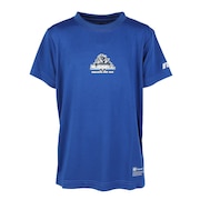 (キッズ)バスケットボールウェア ジュニア LION 半袖Tシャツ RBBJ25S016 BLU