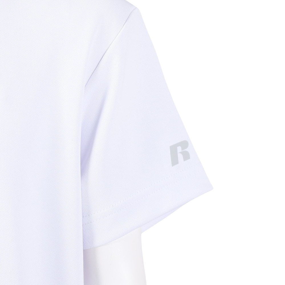 ラッセル（RUSSELL）（キッズ）バスケットボールウェア ジュニア 半袖 ライオン Tシャツ RBBJ25S016 WHT