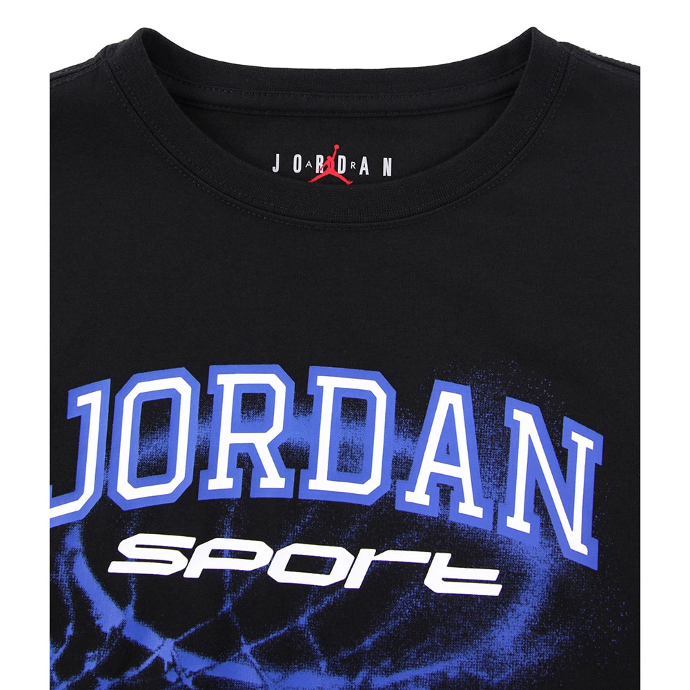 ジョーダン（JORDAN）（キッズ）バスケットボールウェア ジュニア HOOP ドライフィット 半袖 Tシャツ 95D848-023