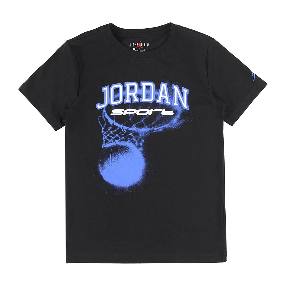 ジョーダン（JORDAN）（キッズ）バスケットボールウェア ジュニア HOOP ドライフィット 半袖 Tシャツ 95D848-023