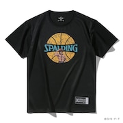 (キッズ)ジュニア Tシャツ ONE PIECEメラメラの実 ボールプリント SJT25158PBK