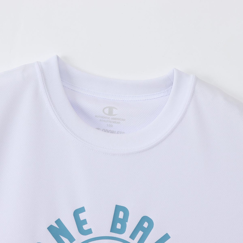 チャンピオン（CHAMPION）（キッズ）バスケットボールウェア ジュニア 半袖Tシャツ CK-CB336 010
