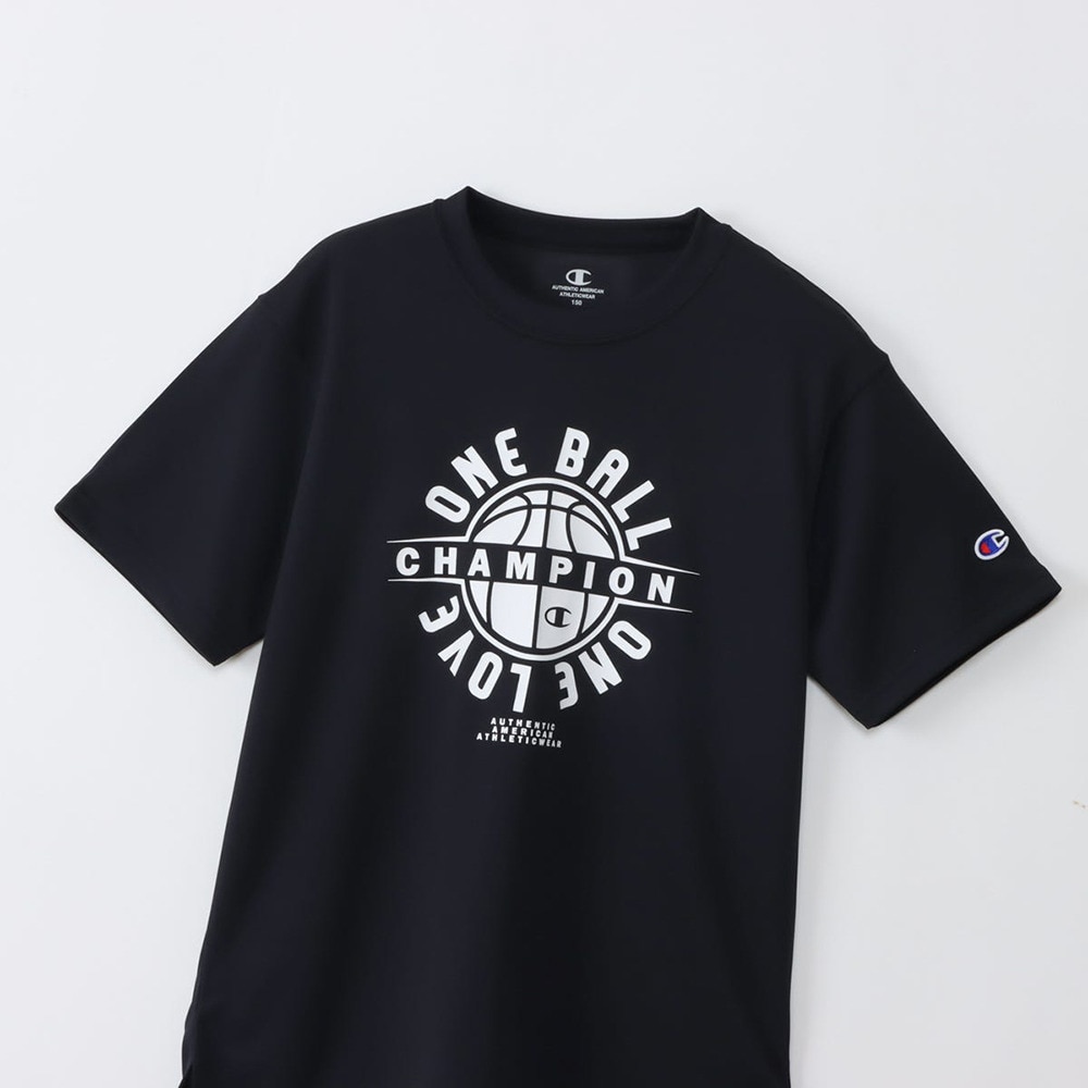 チャンピオン（CHAMPION）（キッズ）バスケットボールウェア ジュニア 半袖Tシャツ CK-CB336 090