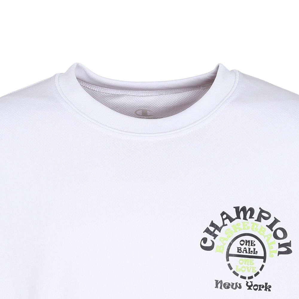 チャンピオン（CHAMPION）（キッズ）バスケットボールウェア ジュニア 半袖 Tシャツ CK-CB338 010