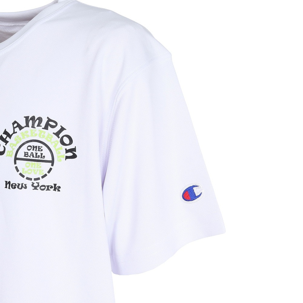 チャンピオン（CHAMPION）（キッズ）バスケットボールウェア ジュニア 半袖 Tシャツ CK-CB338 010