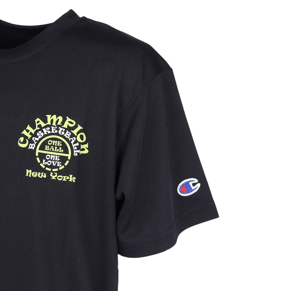 チャンピオン（CHAMPION）（キッズ）バスケットボールウェア ジュニア 半袖 Tシャツ CK-CB338 090