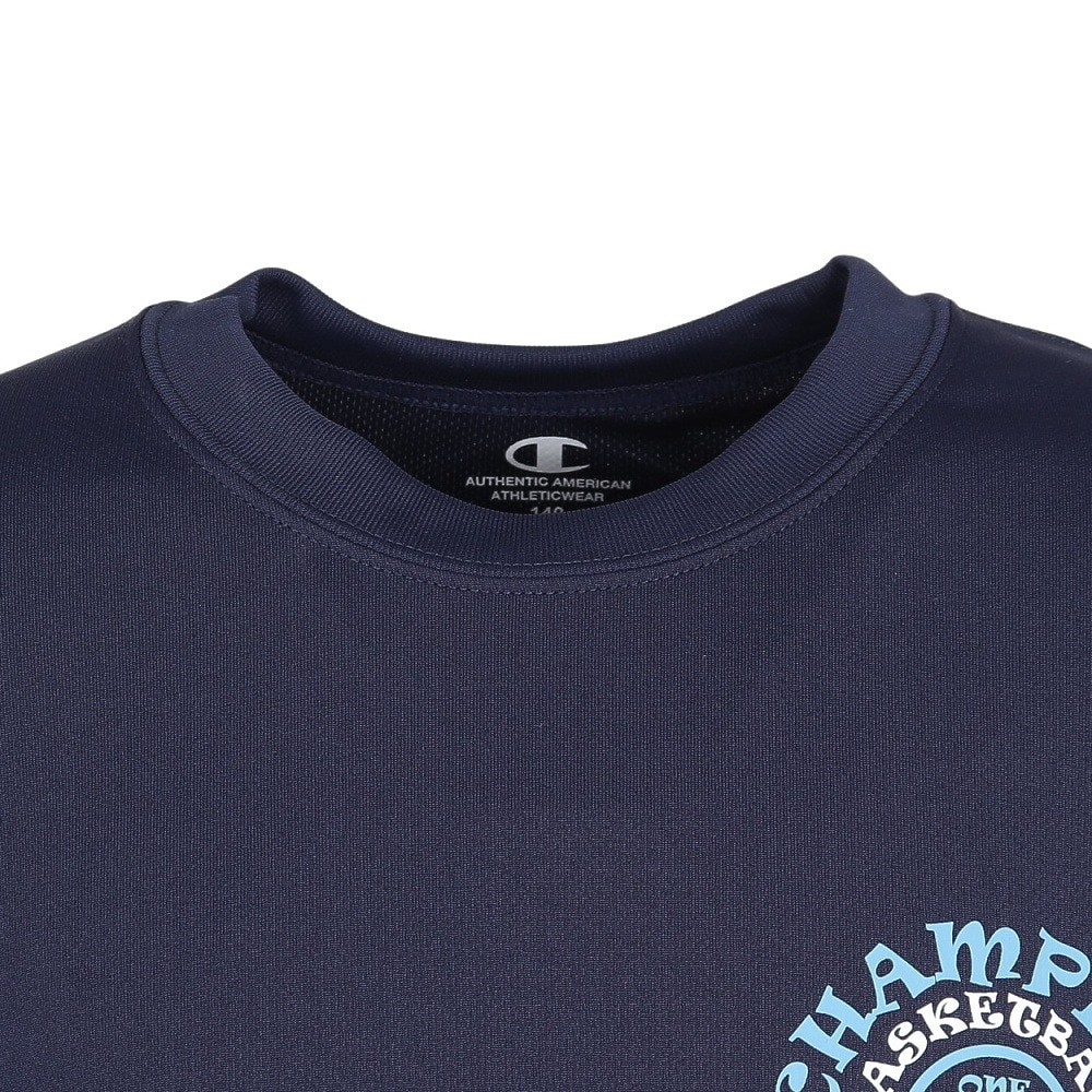 チャンピオン（CHAMPION）（キッズ）バスケットボールウェア ジュニア 半袖 Tシャツ CK-CB338 370