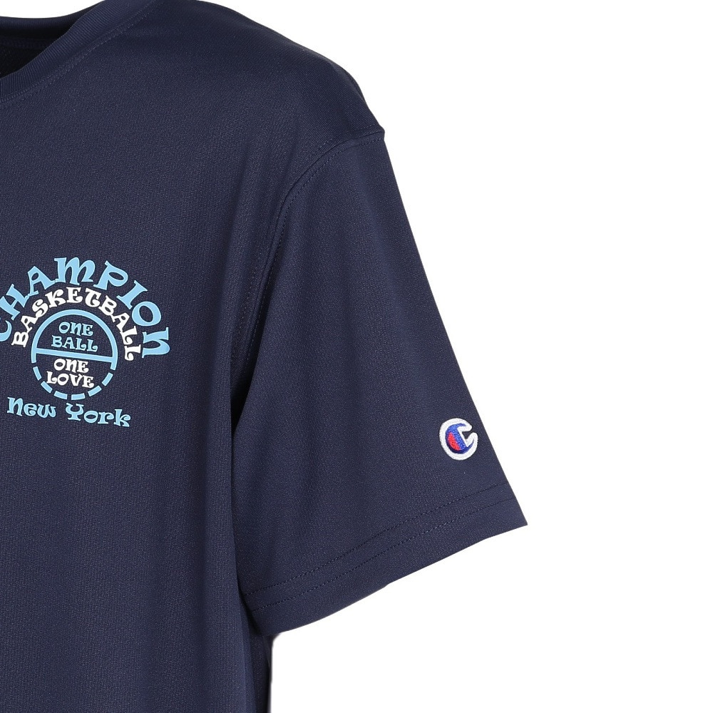 チャンピオン（CHAMPION）（キッズ）バスケットボールウェア ジュニア 半袖 Tシャツ CK-CB338 370