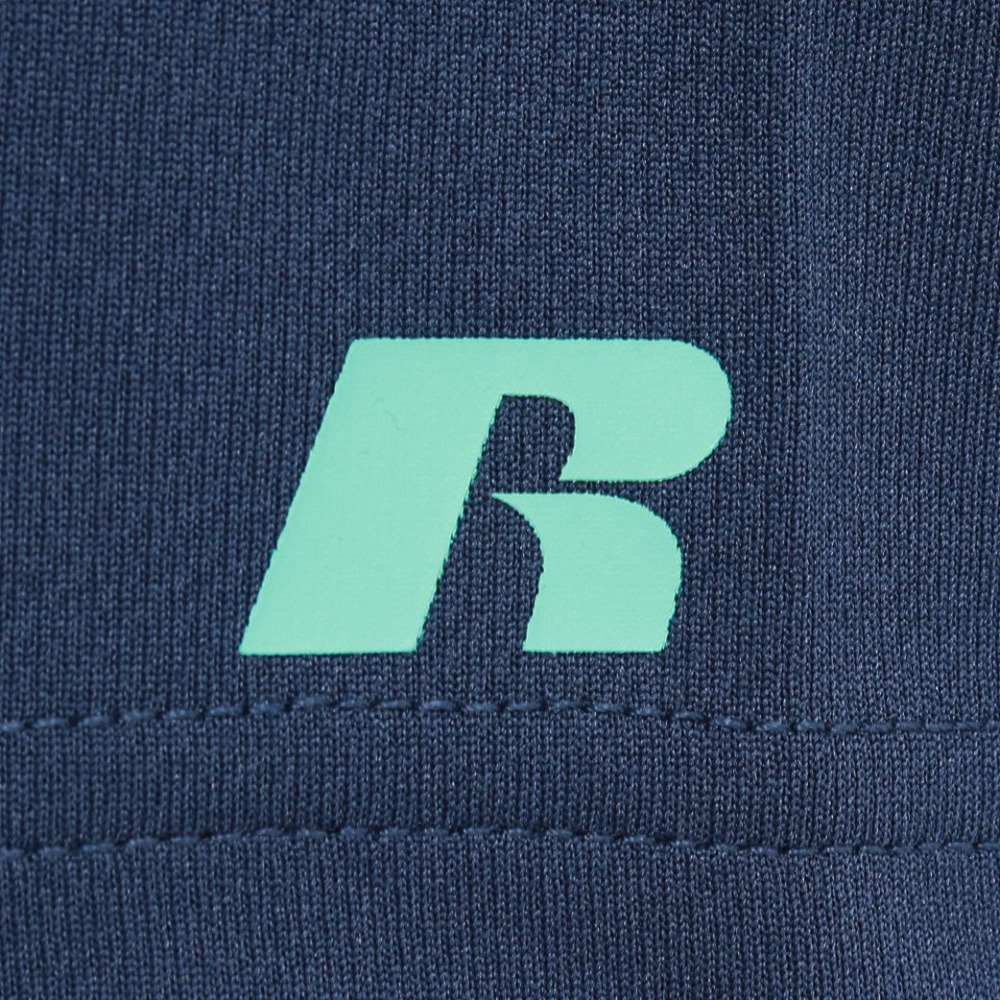 ラッセル（RUSSELL）（キッズ）バスケットボールウェア ジュニア ボール 半袖Tシャツ RBBJ26S002 NVY
