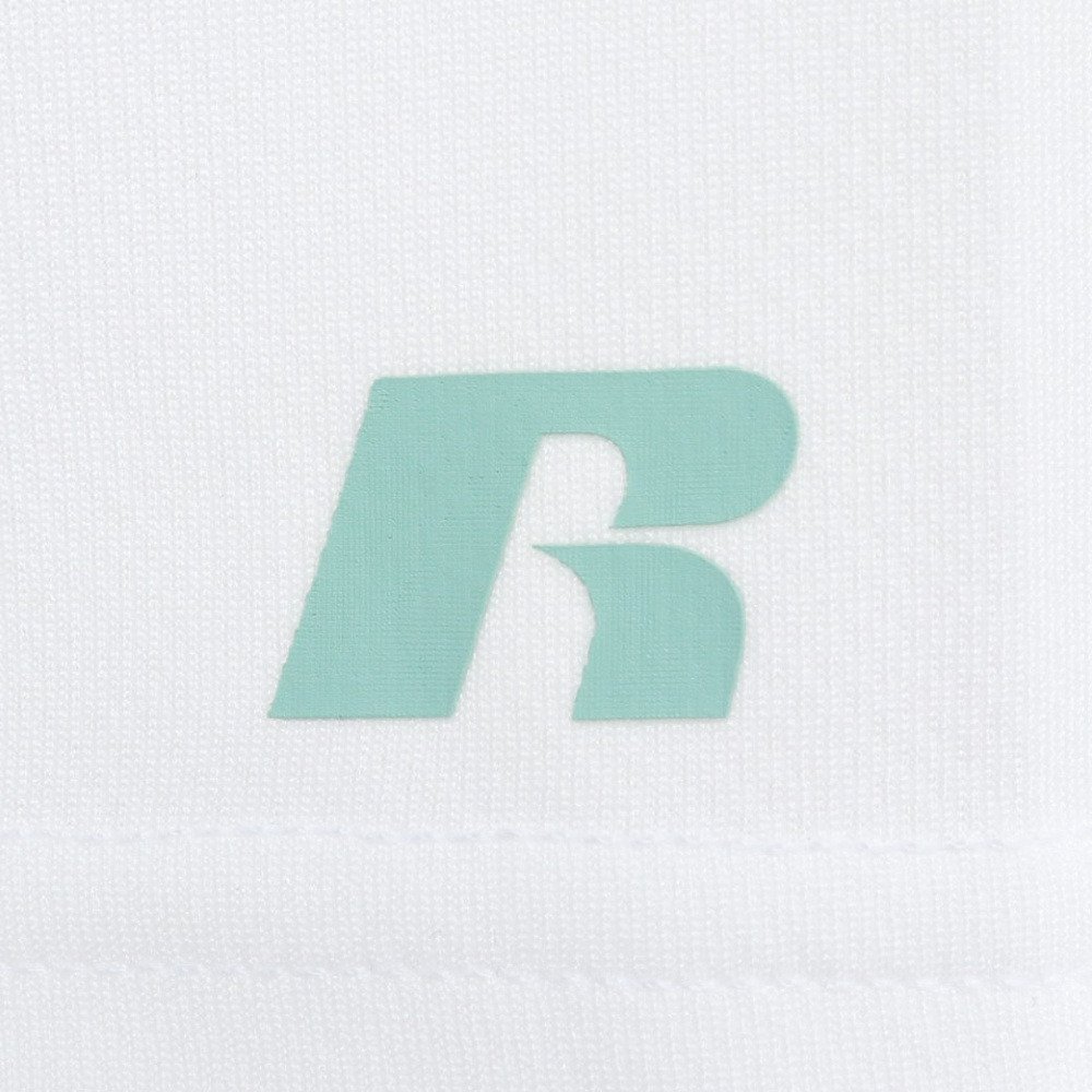 ラッセル（RUSSELL）（キッズ）バスケットボールウェア ジュニア ボール 半袖Tシャツ RBBJ26S002 WHT