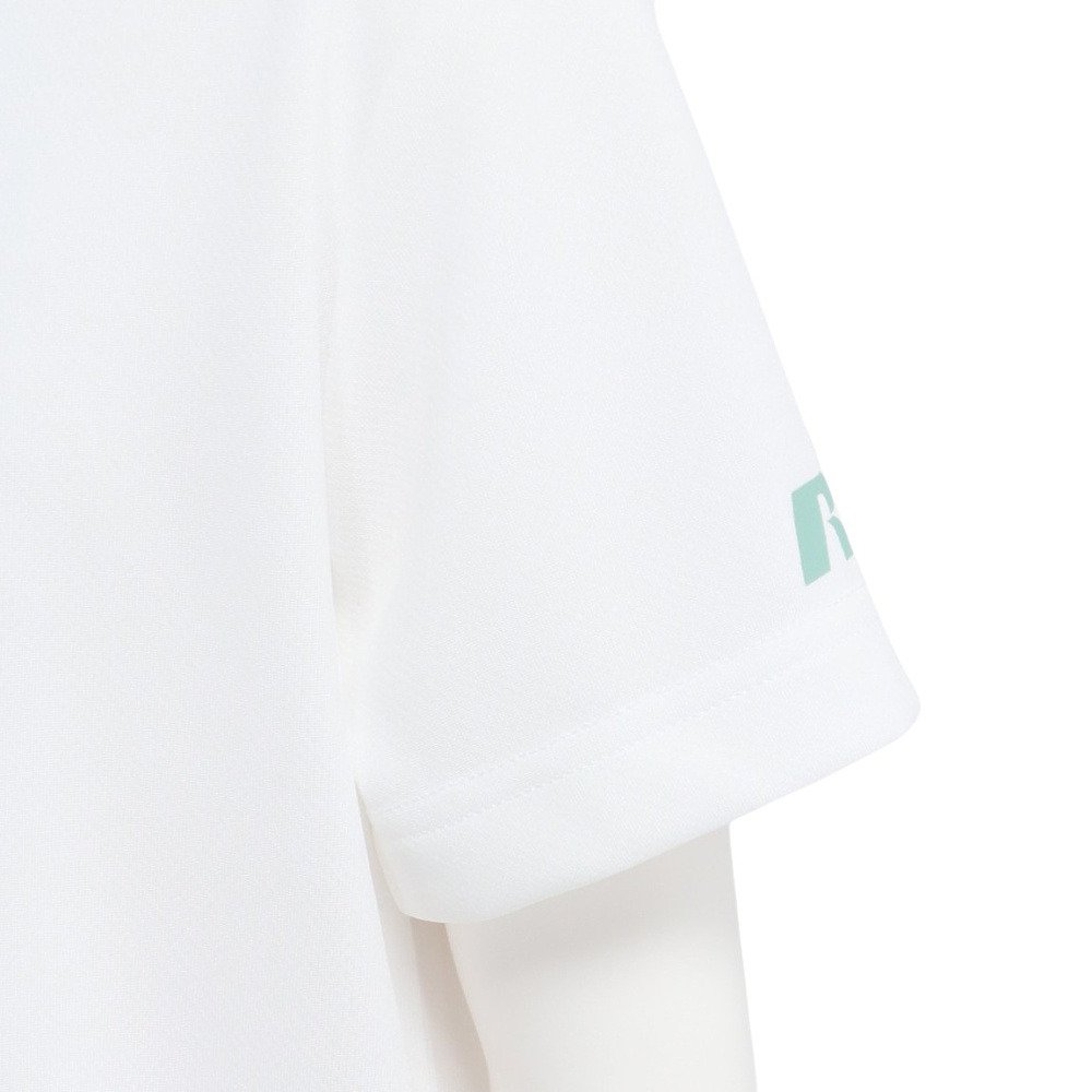 ラッセル（RUSSELL）（キッズ）バスケットボールウェア ジュニア ボール 半袖Tシャツ RBBJ26S002 WHT