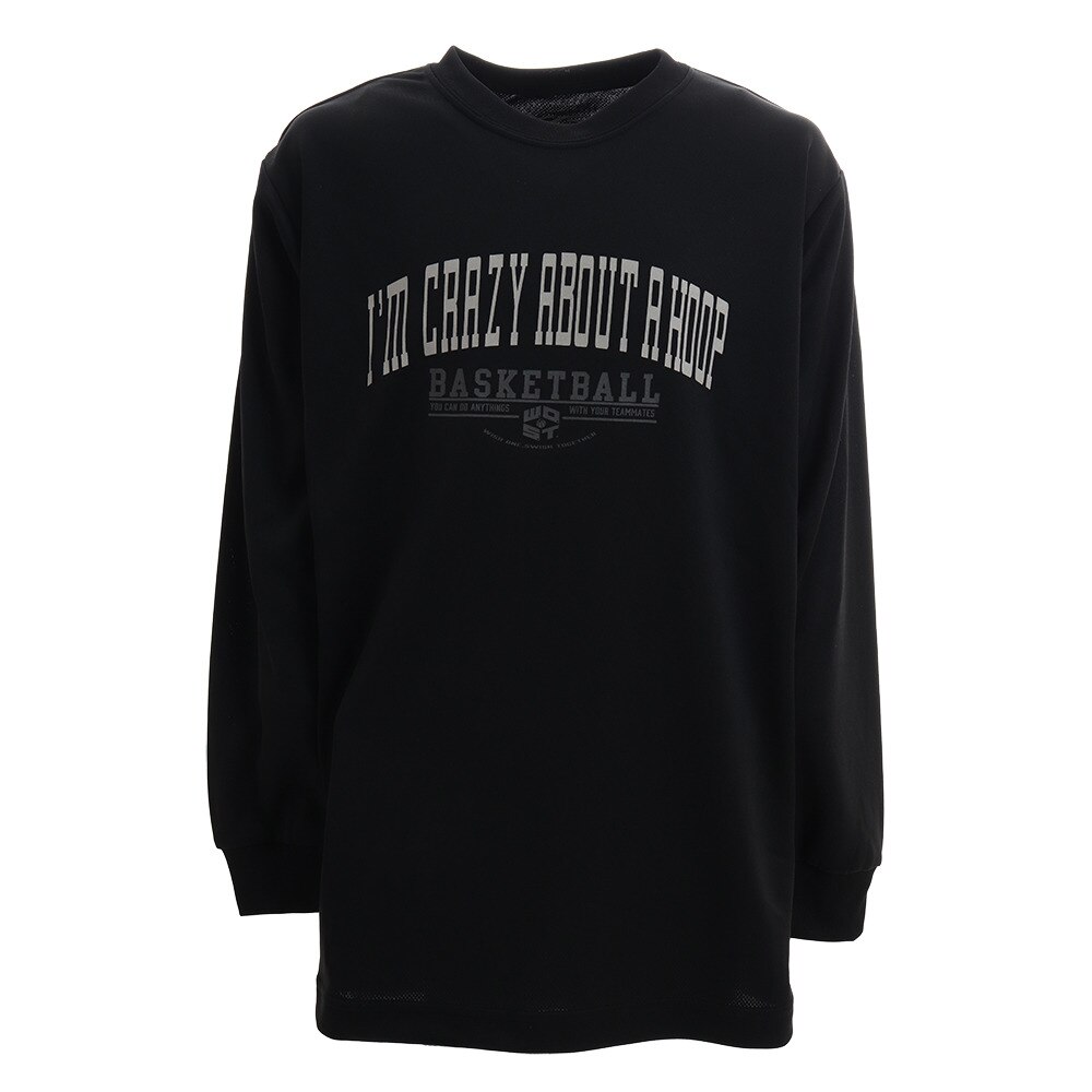  Ｔシャツ ジュニア 長袖 ドライ 吸汗速乾 Im crazy about 751G9ES6641 【バスケットボール ウェア】