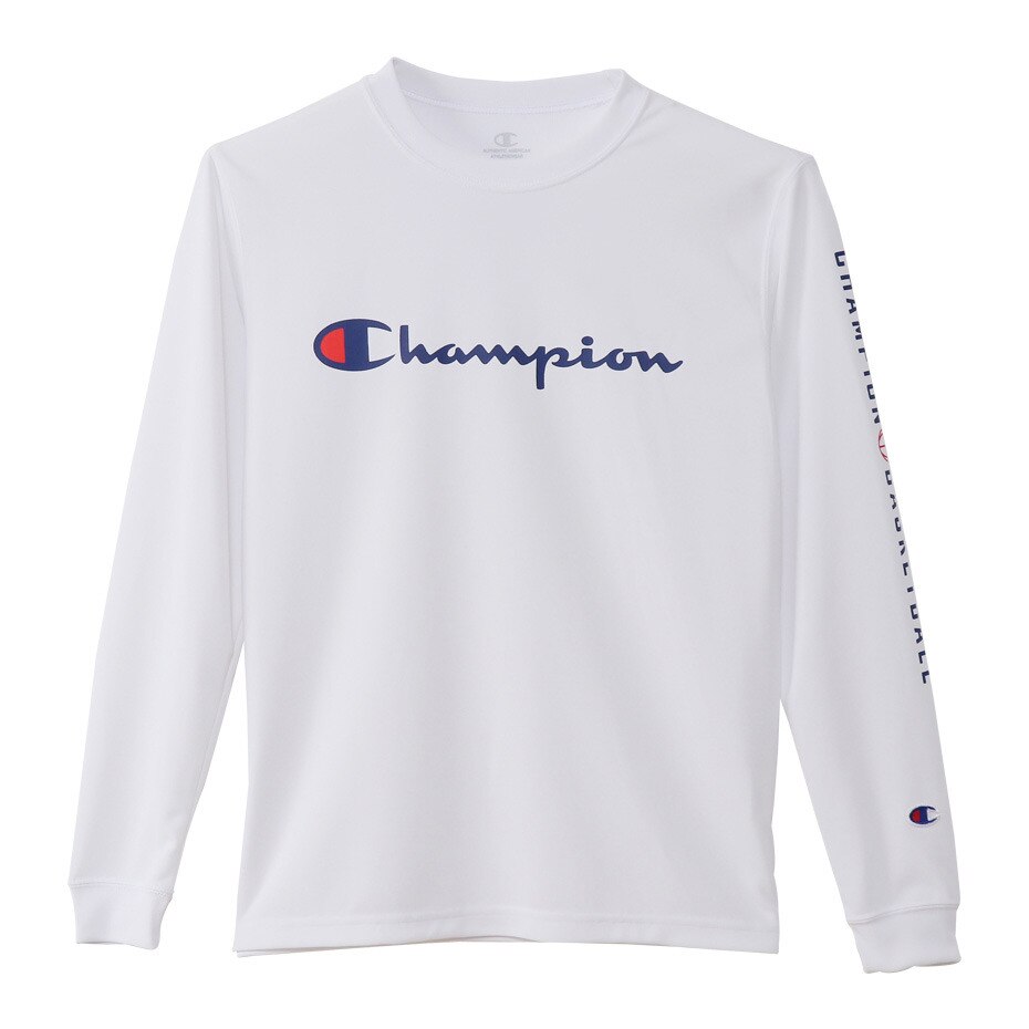 Tシャツ ジュニア 長袖 ジュニア プラクティスロングスリーブシャツ Ck Sb418 バスケットボール ウェア チャンピオン スーパースポーツゼビオ Tシャツ ジュニア 長袖 ジュニア プラクティスロングスリーブシャツ Ck Sb418 バスケットボール ウェア チャンピオン スーパースポーツゼビオ