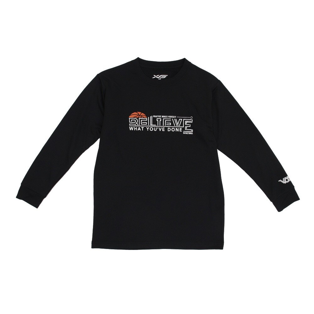  ジュニア ドライプラス 長袖Tシャツ 751G0CD1646 BLK