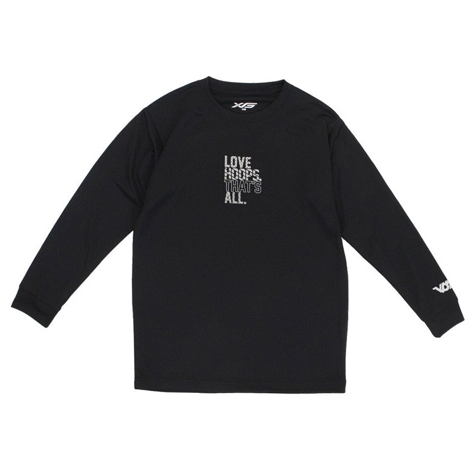  ジュニア ドライプラス 長袖Tシャツ 751G0CD1647 BLK