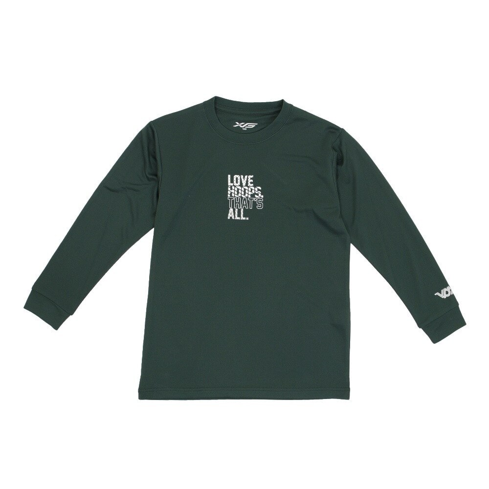  ジュニア ドライプラス 長袖Tシャツ 751G0CD1647 GRN