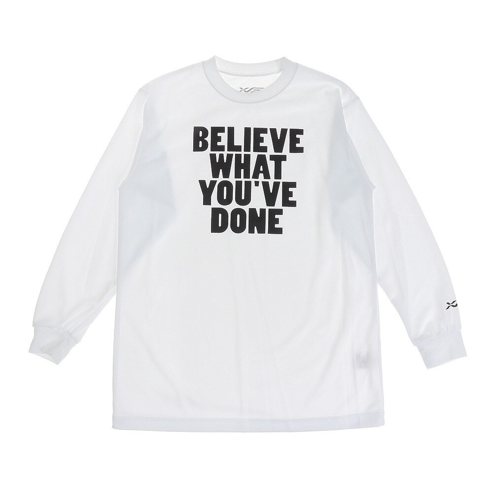  ジュニア ドライプラス 長袖Tシャツ 751G0ES1638  WHT