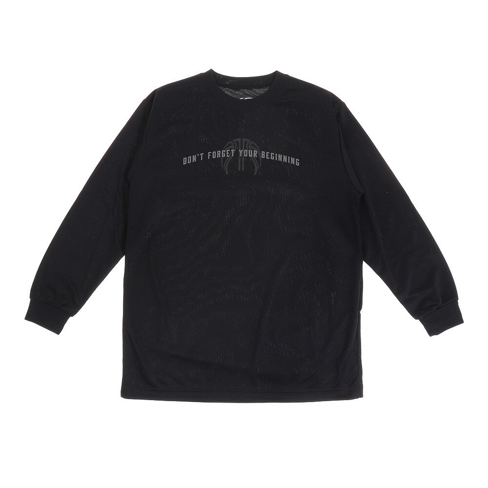  ジュニア ドライプラス 長袖Tシャツ 751G0ES1642 BLK