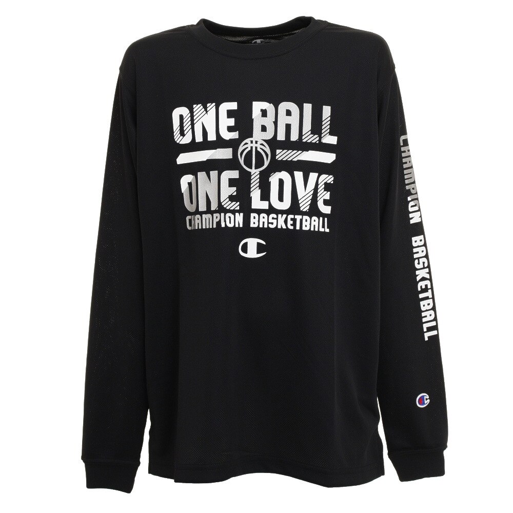 バスケットボールウェア ジュニア Mini 長袖プラクティスtシャツ Ck Ub417 090 チャンピオン スーパースポーツゼビオ バスケットボールウェア ジュニア Mini 長袖プラクティスtシャツ Ck Ub417 090 チャンピオン スーパースポーツゼビオ