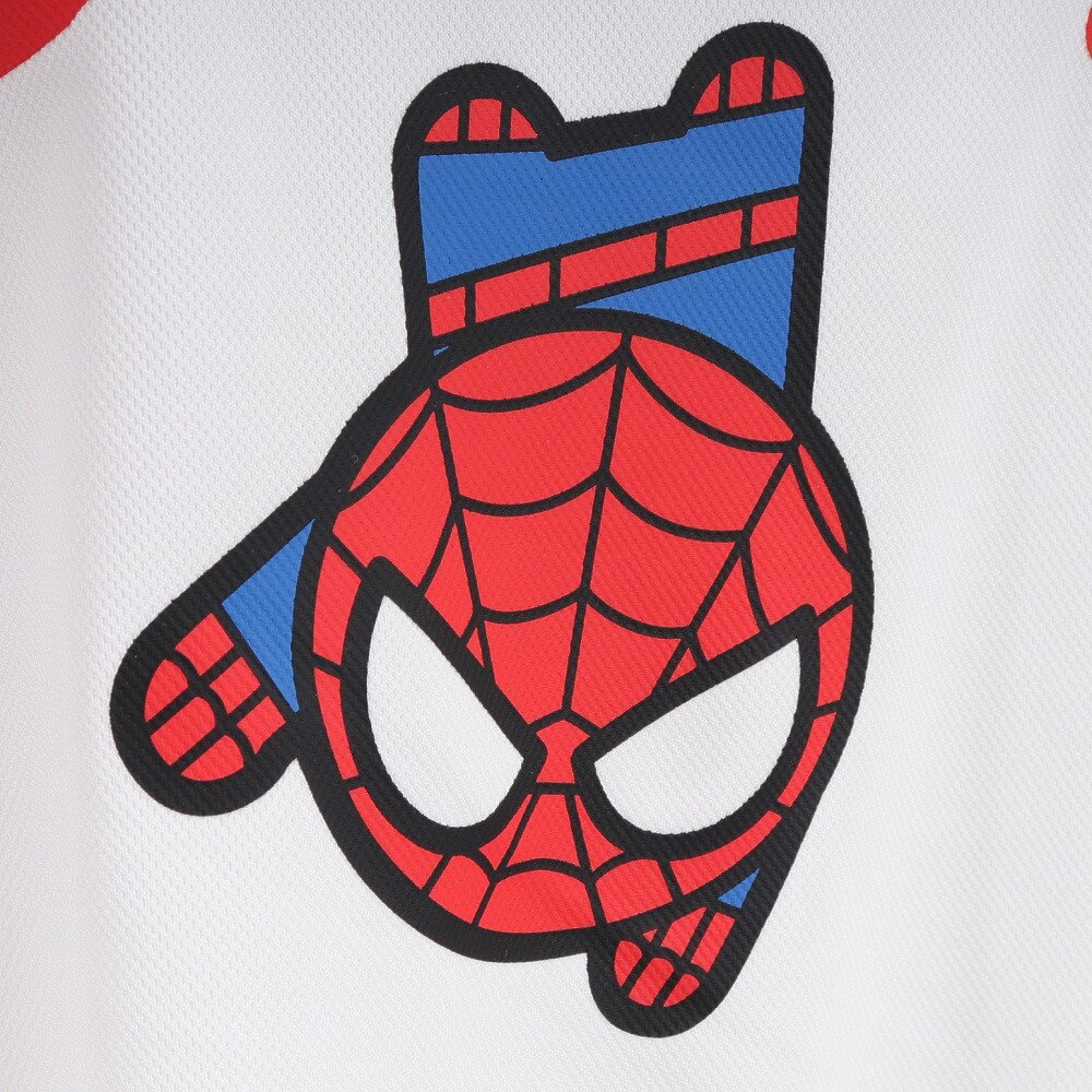 マーベル（MARVEL）（キッズ）ジュニア スパイダーマン ロング UVカット 長袖Tシャツ DS0223011