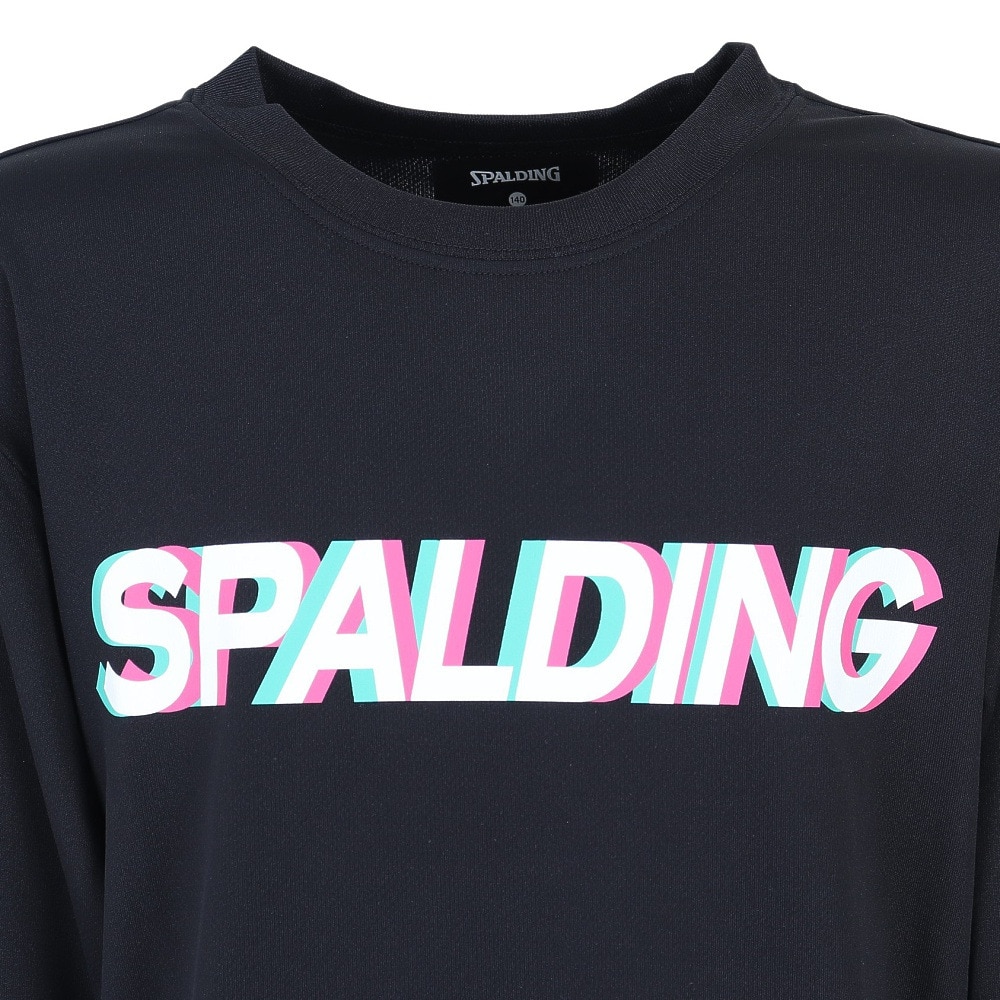 スポルディング｜バスケットボールウェア ロンT ロングスリーブ Tシャツ レイヤーロゴ SJT22170 - スポーツ用品はスーパースポーツゼビオ