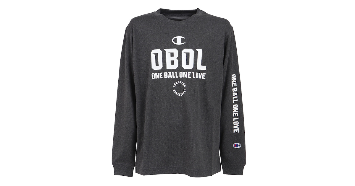 チャンピオン｜バスケットボールウェア ロンT ジュニア MINI 長袖Tシャツ CK-WB422 099 - スポーツ用品はスーパースポーツゼビオ