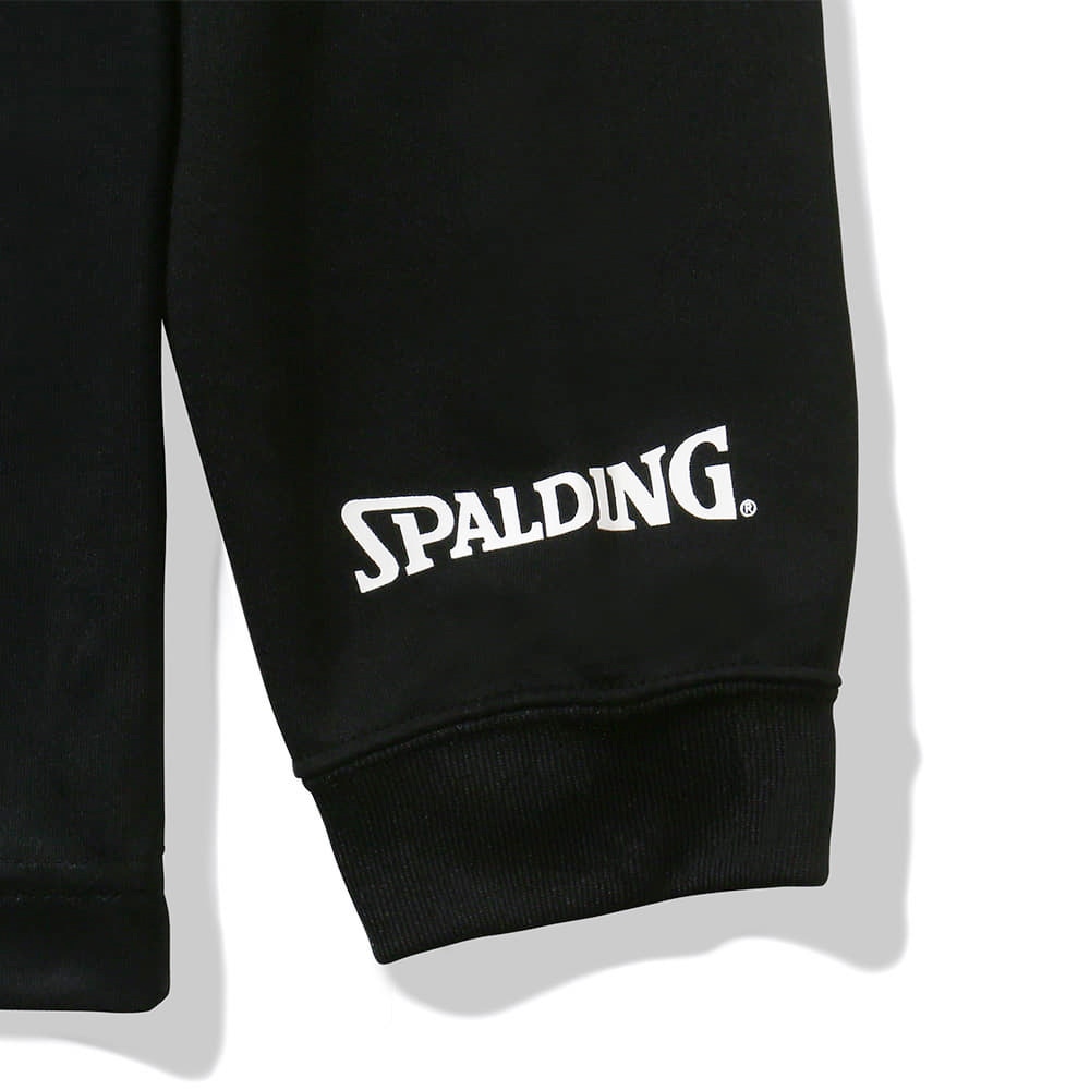 スポルディング（SPALDING）（キッズ）バスケットボールウェア ジュニア ロングスリーブTシャツ ボールプリント SJT23155BW