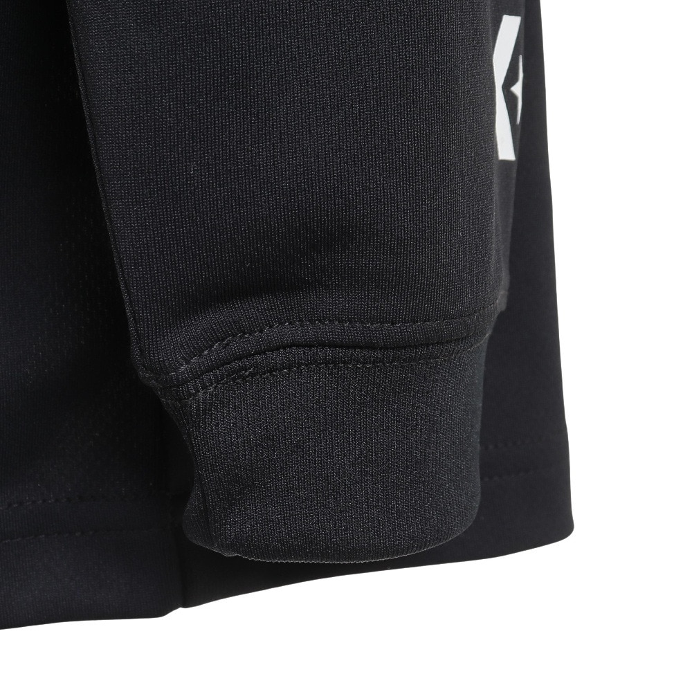 コンバース（CONVERSE）（キッズ）バスケットボールウェア ジュニア プリントロングスリーブシャツ CB432355L-1911 速乾