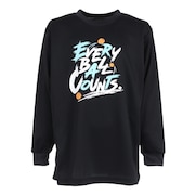 エックスティーエス(XTS)(キッズ)ジュニア バスケットボールウェア ドライプラス 長袖Tシャツ 751TS3ES0034BLK