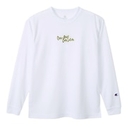 (キッズ)バスケットボールウェア ジュニア 長袖Tシャツ CK-YB415 ホワイト