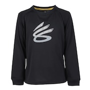 (キッズ)バスケットボールウェア ジュニア カリー テック ロングスリーブ Tシャツ 1388350