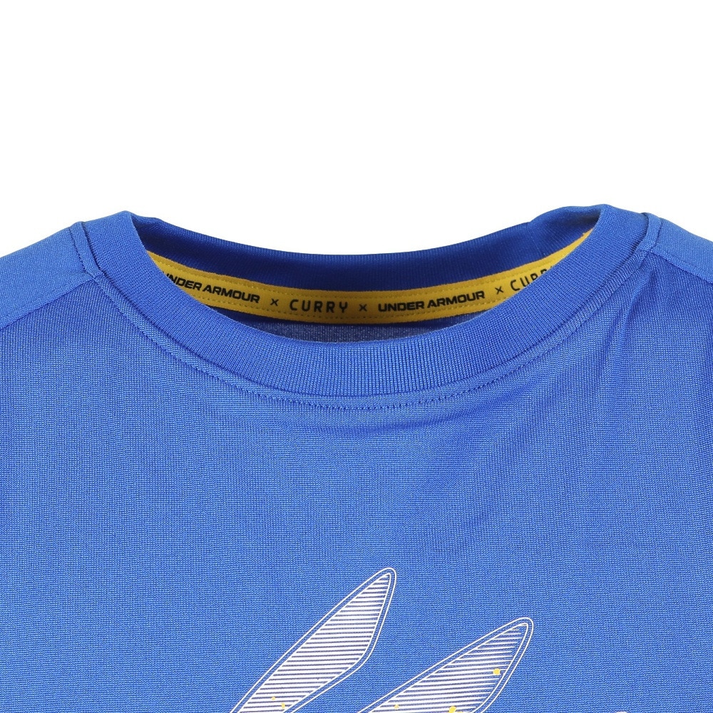アンダーアーマー（UNDER ARMOUR）（キッズ）バスケットボールウェア ジュニア カリー テック ロングスリーブ Tシャツ 1388350 400