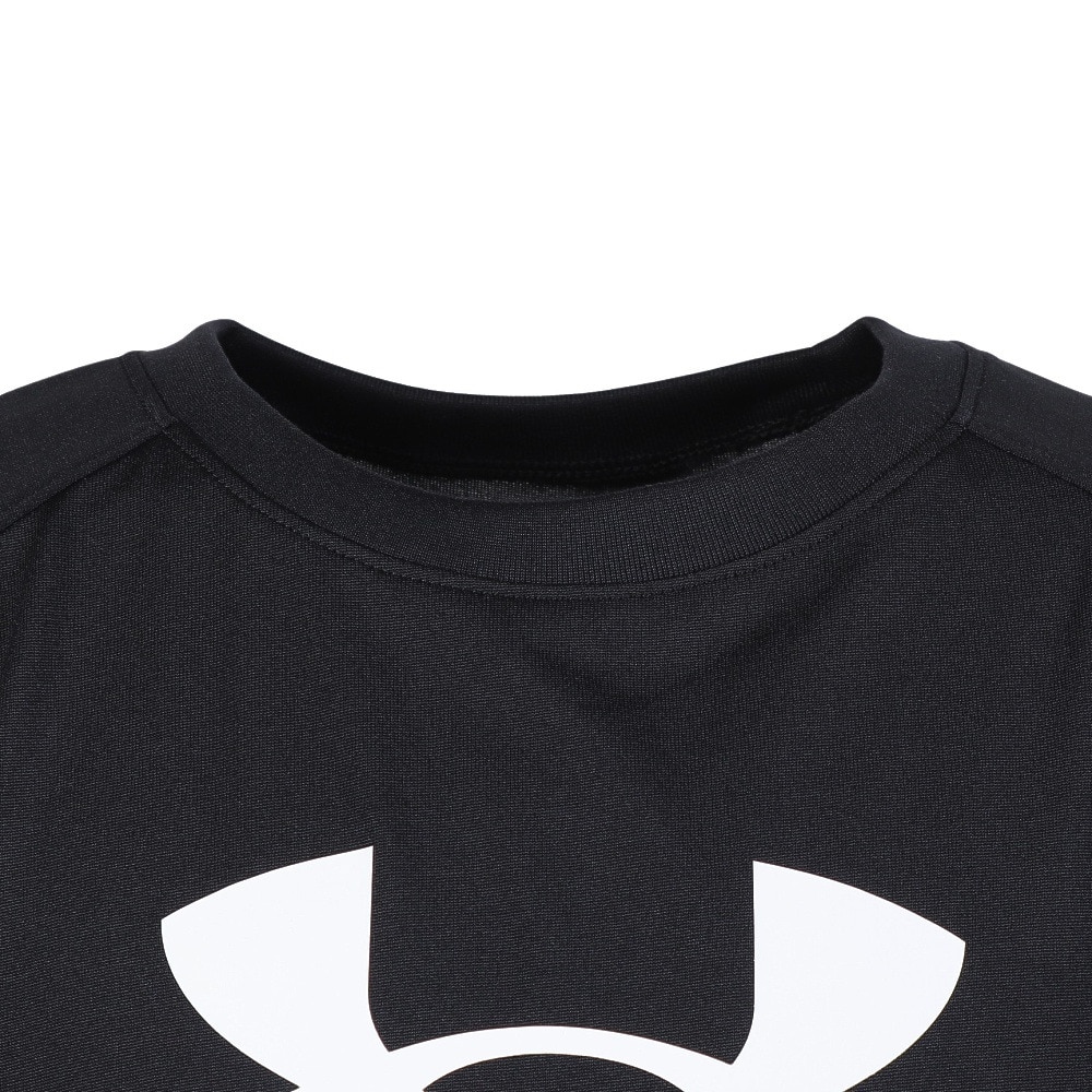 アンダーアーマー（UNDER ARMOUR）（キッズ）バスケットボールウェア ジュニア テック ビッグロゴ ロングスリーブ Tシャツ 1388722 001