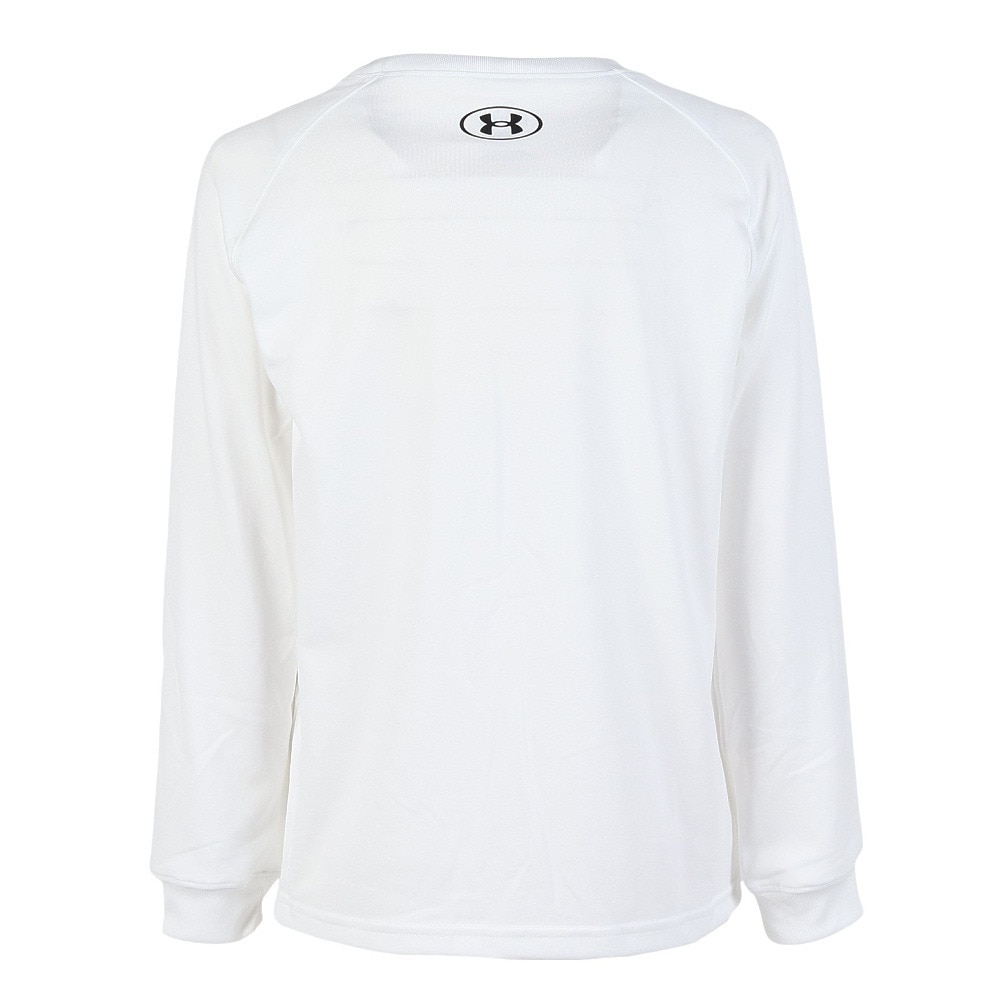 アンダーアーマー（UNDER ARMOUR）（キッズ）バスケットボールウェア ジュニア テック ビッグロゴ ロングスリーブ Tシャツ 1388722 100