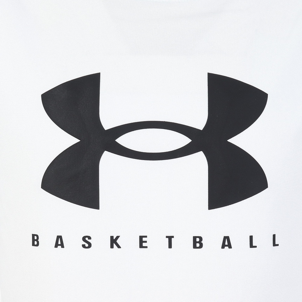 アンダーアーマー（UNDER ARMOUR）（キッズ）バスケットボールウェア ジュニア テック ビッグロゴ ロングスリーブ Tシャツ 1388722 100