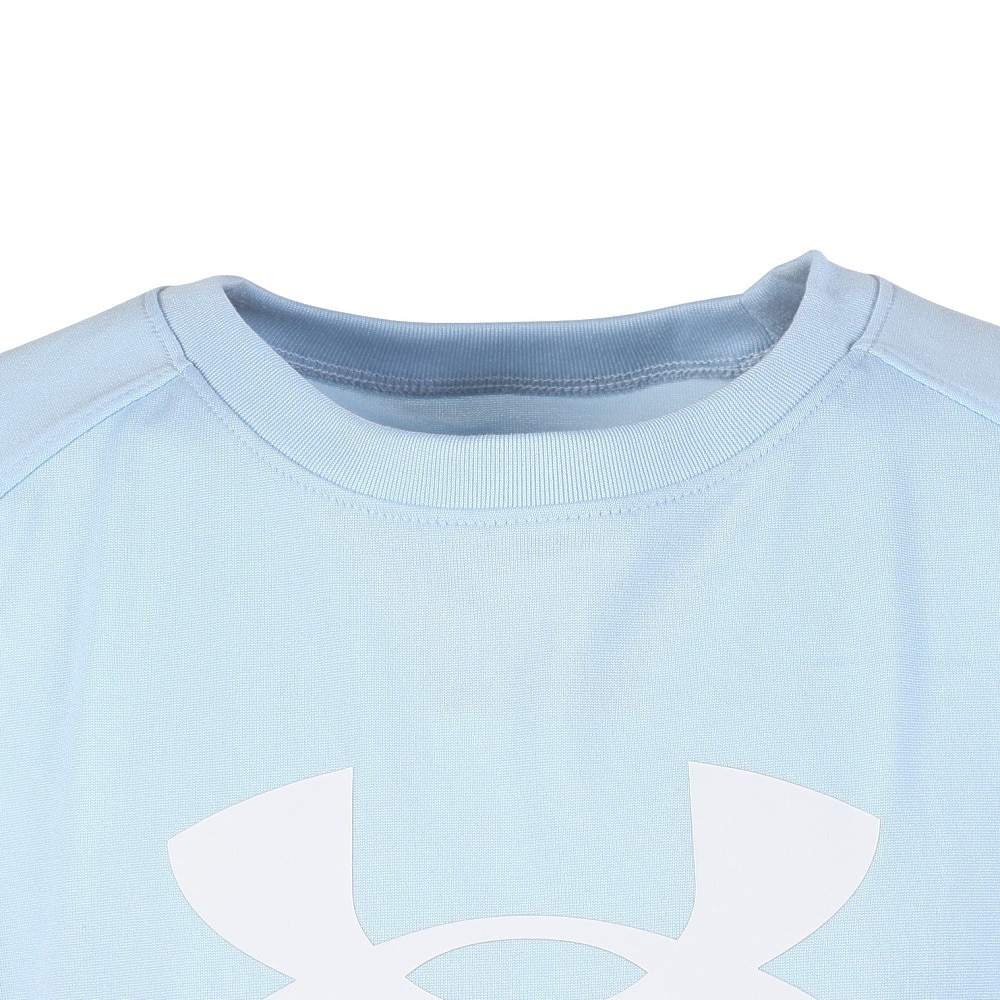 アンダーアーマー（UNDER ARMOUR）（キッズ）バスケットボールウェア ジュニア テック ビッグロゴ ロングスリーブ Tシャツ 1388722 464