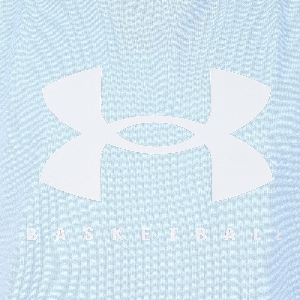 アンダーアーマー（UNDER ARMOUR）（キッズ）バスケットボールウェア ジュニア テック ビッグロゴ ロングスリーブ Tシャツ 1388722 464