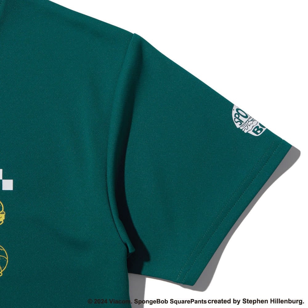 スポルディング（SPALDING）（キッズ）バスケットボールウェア ジュニア 半袖 Tシャツ スポンジ・ボブ フレッシュ オフ ザ グリル SJT24166SSP