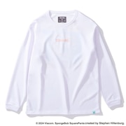 (キッズ)バスケットボールウェア 長袖 Tシャツ スポンジ・ボブ ビッグフェイス SJT24169S